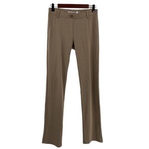 Betabrand comfortable Dress Pants Yoga Straight Khaki Twill